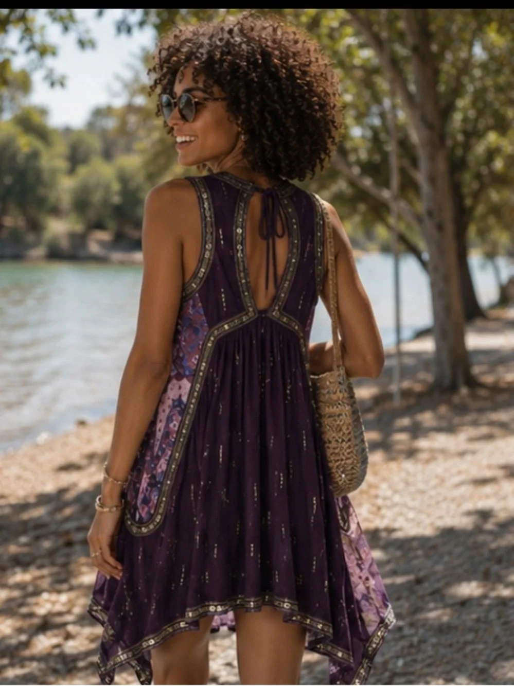 Free People Indian inspired boho dress